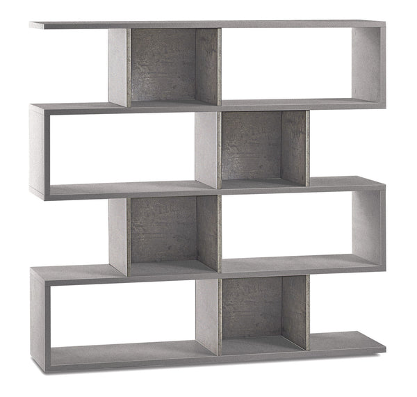 online Libreria Modulare 4 Ripiani 150x144x38 cm Cemento