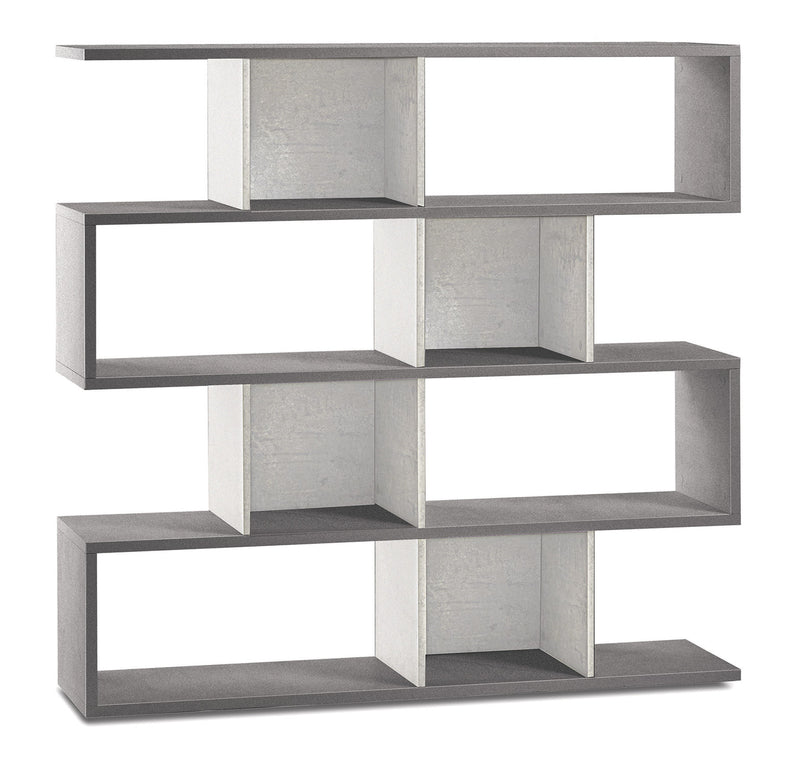 Libreria a cubi 116x118x33 cm cemento – acquista su Giordano Shop