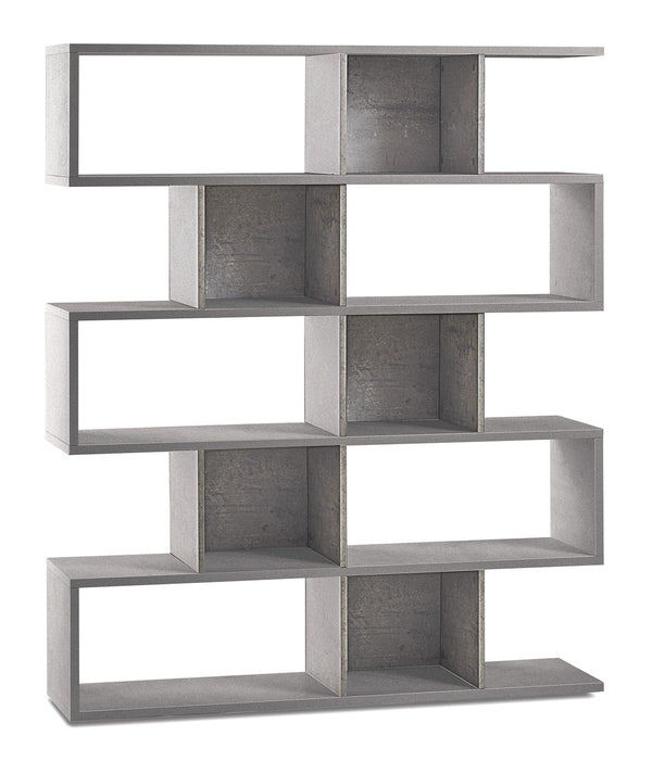 online Libreria Modulare 5 Ripiani 150x180x38 cm Cemento