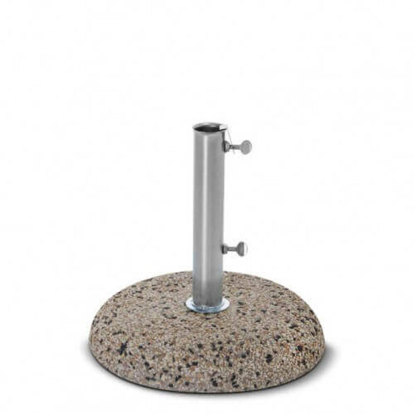 Base per Ombrellone da Giardino con Tubo Ø45 mm in Acciaio Grigio online