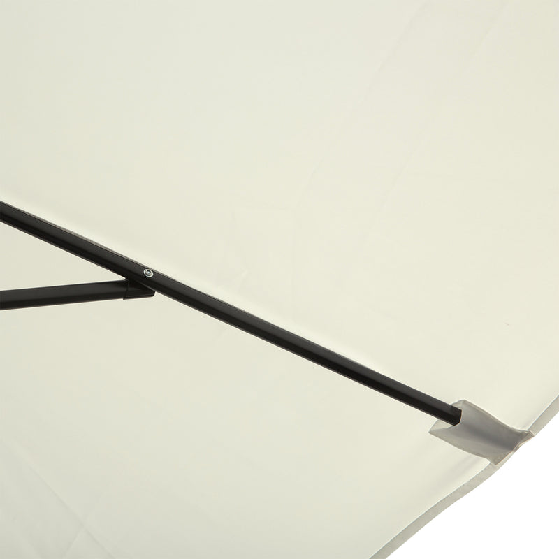 Ombrellone da Giardino 2,2x2,2 m Palo Ø38 mm in Alluminio Vorghini Joint  Bianco e Ecrù – acquista su Giordano Shop