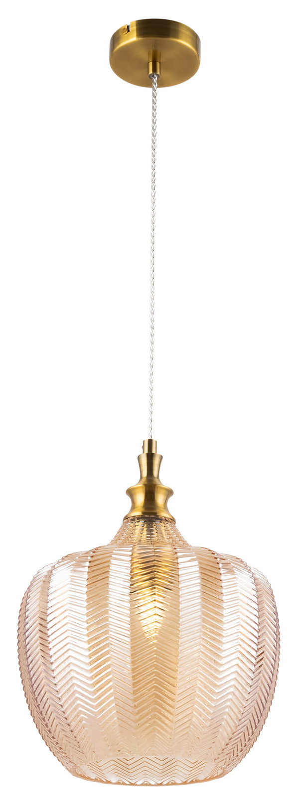 Lampada pendente Pendant in Metallo Festa Ottone acquista