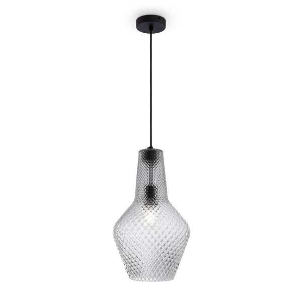 sconto Lampada pendente Pendant in Metallo Tommy Nero