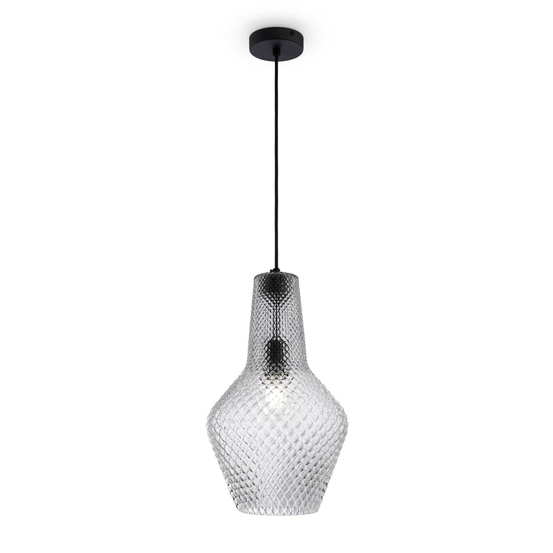 Lampada pendente Pendant in Metallo Tommy Nero-1