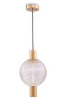 Lampada pendente Pendant in Metallo Rueca Ottone-1