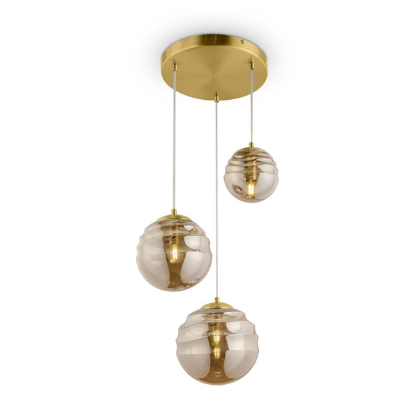 Lampada pendente Pendant in Metallo Vinare Ottone sconto