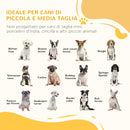 Cancellino per Cani  Pieghevole 181x35x76 cm in Legno di Pino Marrone Scuro-4