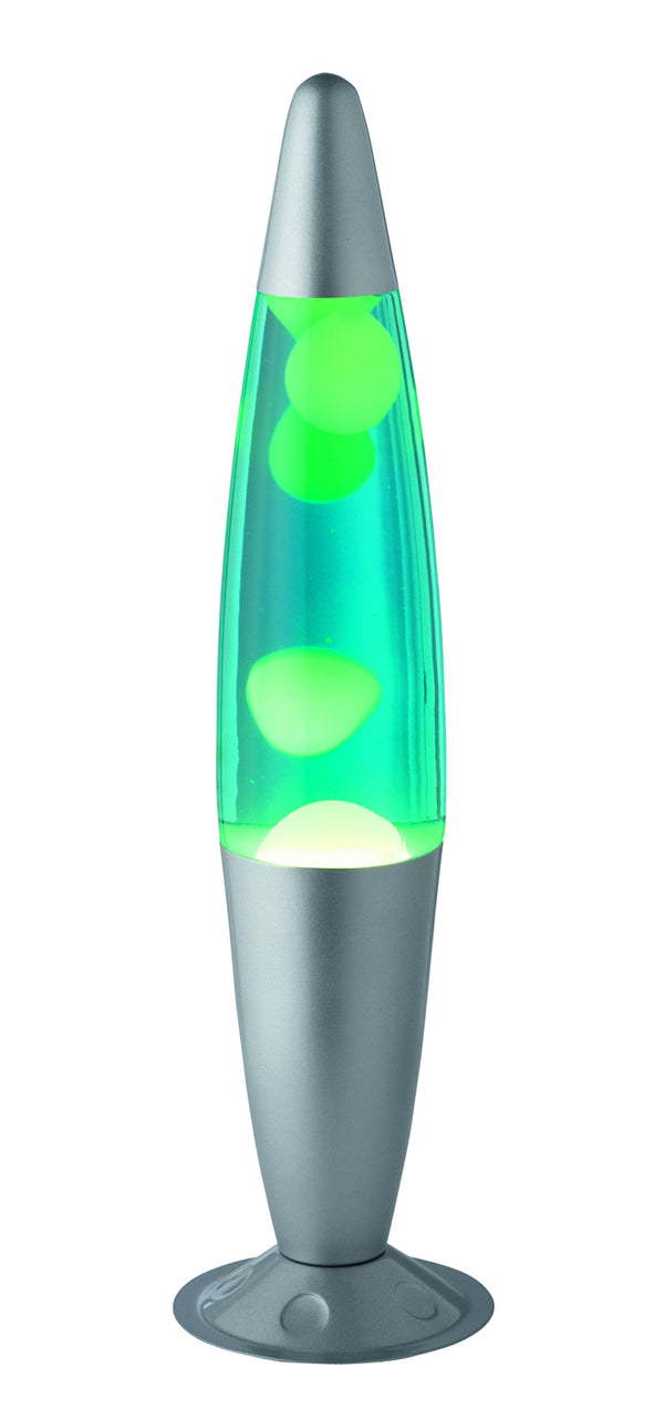 Lampada Lava Lamp da Interno H 41 in Metallo Argento online