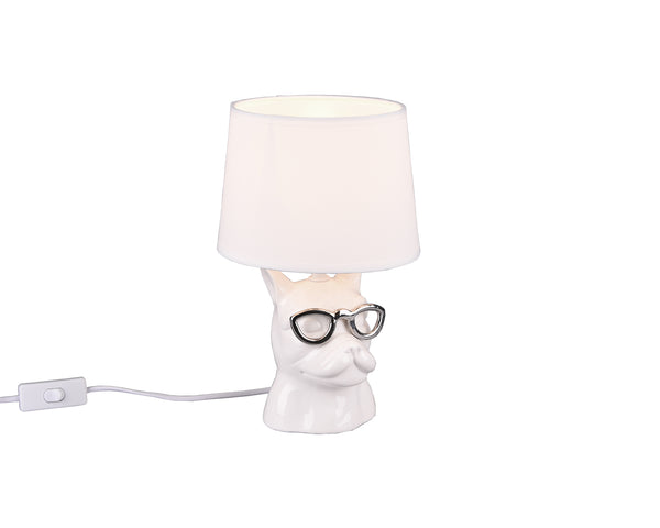 Lampada tavolo da Interno  E14 in Ceramica Bianco prezzo