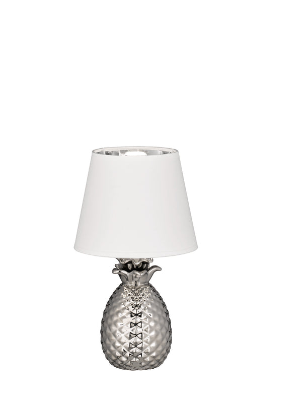 Lampada tavolo da Interno  E14 in Ceramica Argento sconto