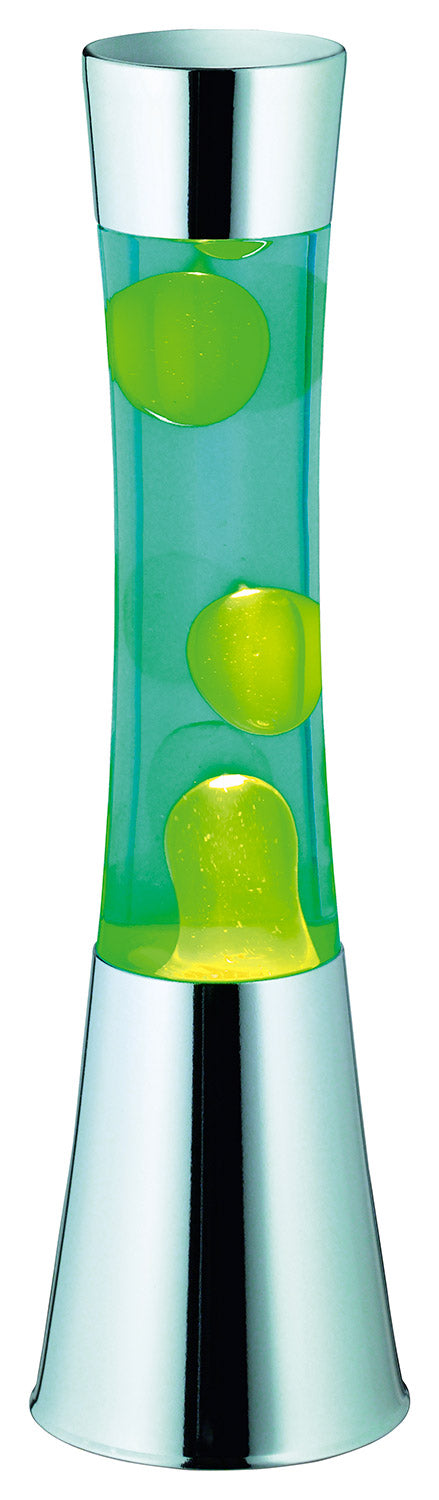 online Lampada Lava Lamp da Interno  H40 cm in Metallo Cromo