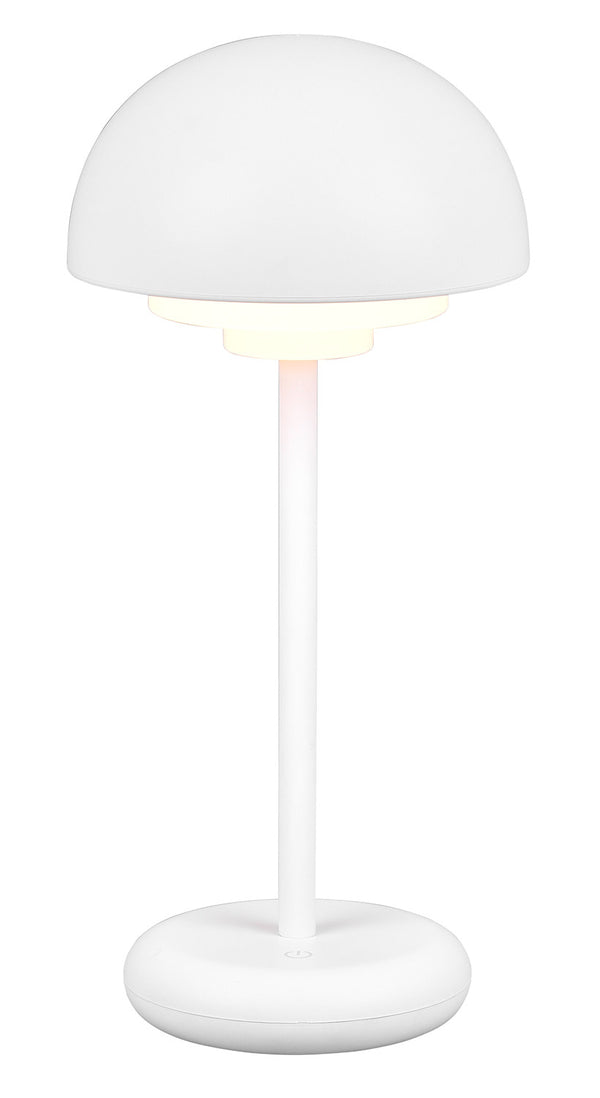 Lampada da Tavolo da Esterno a LED in Plastica Bianco Opaco online