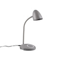 Lampada tavolo da Interno a LED in Plastica Grigio-4