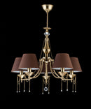 Lampadario Royal Classic in Metallo Chester Ottone-4