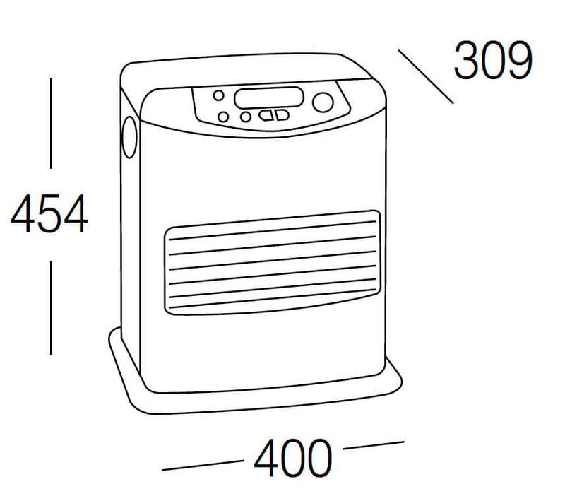 Stufa portatile a combustibile liquido 3000w Inverter 3026