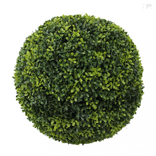 Sfera di Bosso Artificiale Ø38 cm in Polietilene Verde sconto