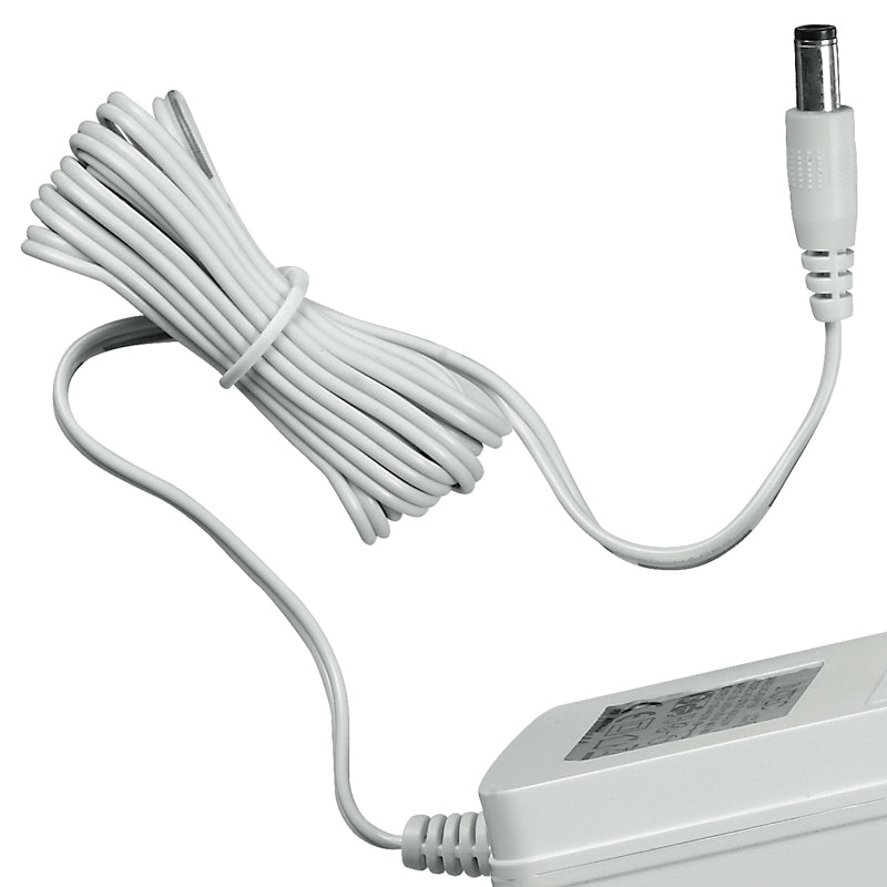 Adattatore con Spina Bianco Tensione Costante per Strip Led 24 watt Intec STRIP-ADAT-24W-2