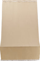 Tenda da Sole per Sormonto 140x250 cm in Poliestere con Anelli Ranieri Beige -1