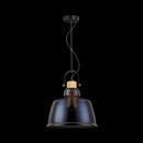 Lampada pendente Pendant in Metallo Irving Nero-4