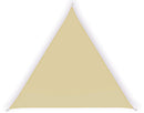 Tenda a Vela Ombreggiante Triangolare 5x5x5m in Poliestere Beige-1