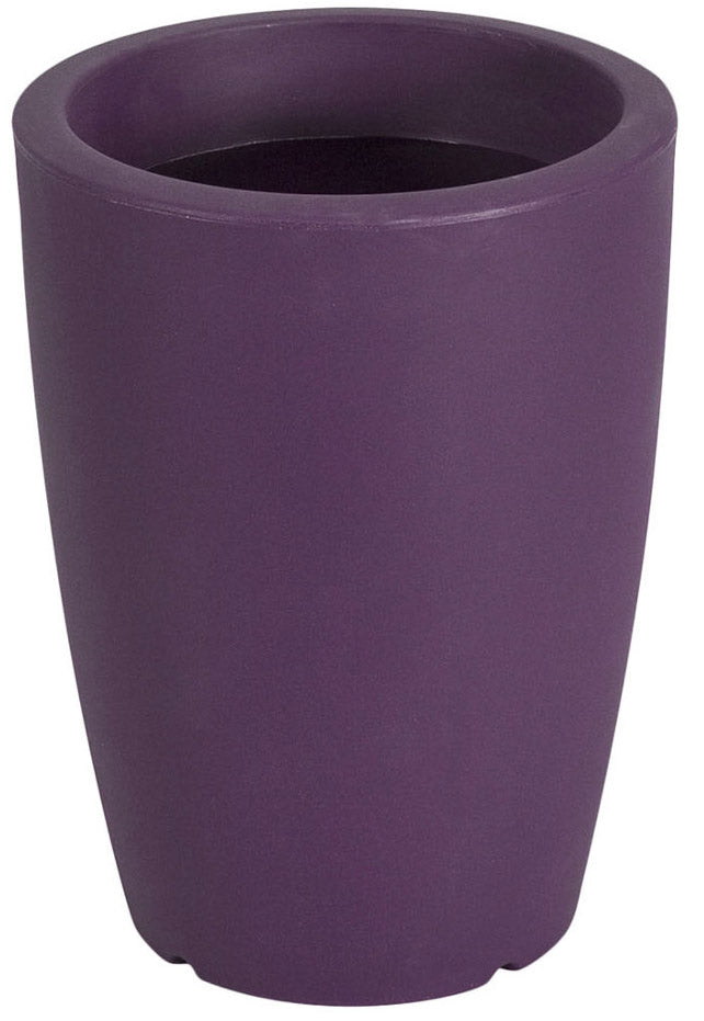 Vaso Ø36x50cm in Polietilene Vanossi Hydra Viola-1