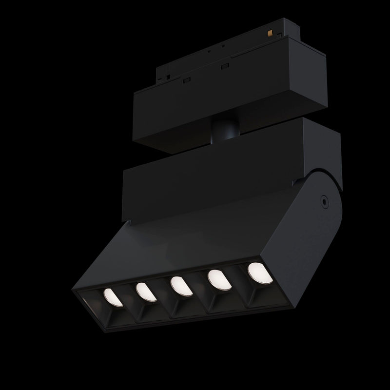 Lampada a LED per Sistema Illuminazione Binario 10W 3000K in Alluminio Points  Nero-2