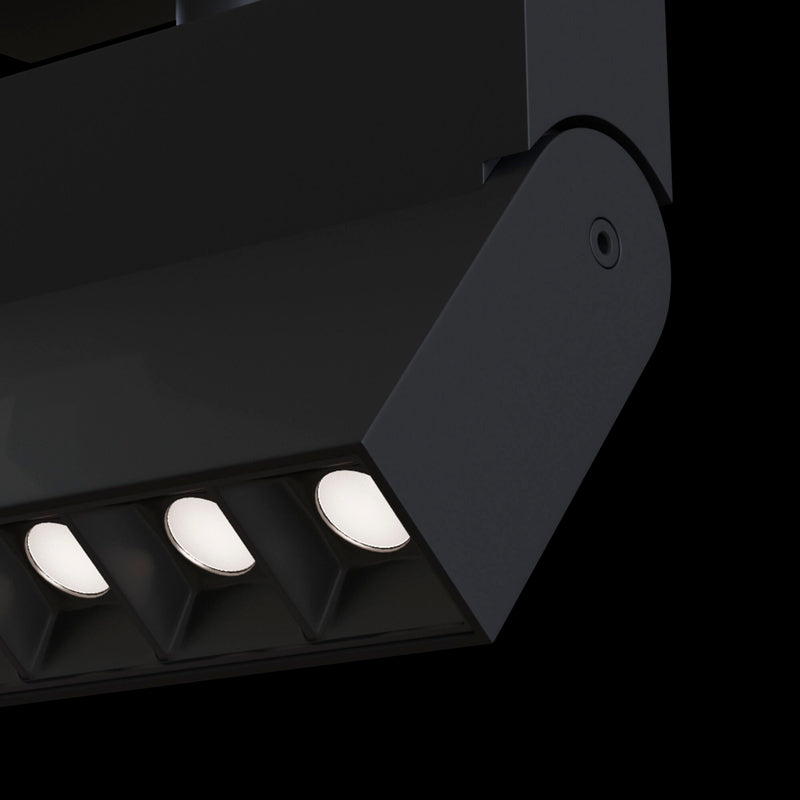 Lampada a LED per Sistema Illuminazione Binario 10W 3000K in Alluminio Points  Nero-4