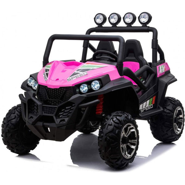 sconto Macchina Elettrica per Bambini 24V 2 Posti Maxi Buggy Rosa