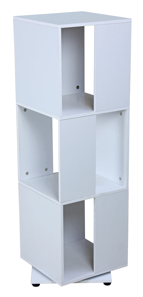 Libreria Modulare 34x34x108 cm  in Pannello Truciolare Bianco sconto