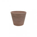 Vaso Medio Camelia Ø35x33 cm in Fibra sintetica Tortora-1