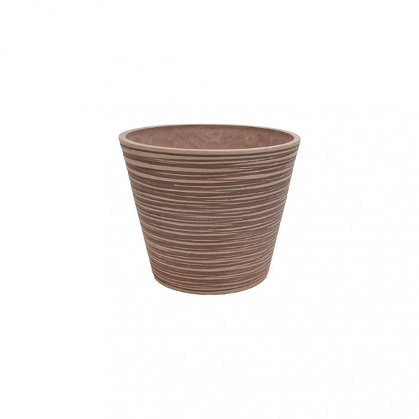 Vaso Medio Camelia Ø35x33 cm in Fibra sintetica Taupe online