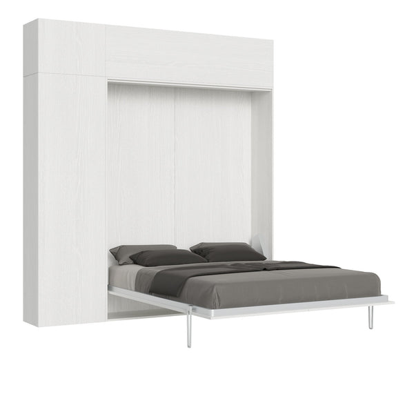 sconto Letto Matrimoniale a Scomparsa Salvaspazio Kentaro H250 cm Bianco