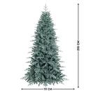 Albero di Natale Artificiale 210 cm 948 Rami Verde-2