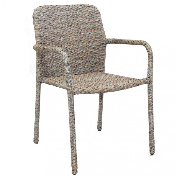 online Poltrona Azore 56x59x82 h cm in Wicker Marrone