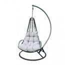 Dondolo Lipari in Wicker Grigio-1