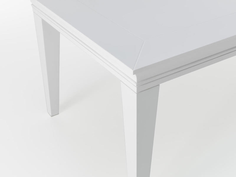 Tavolo 100x200xH75 cm in Legno Bianco-2