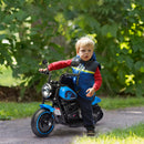 Moto Elettrica per Bambini 6V Blu e Nero-2