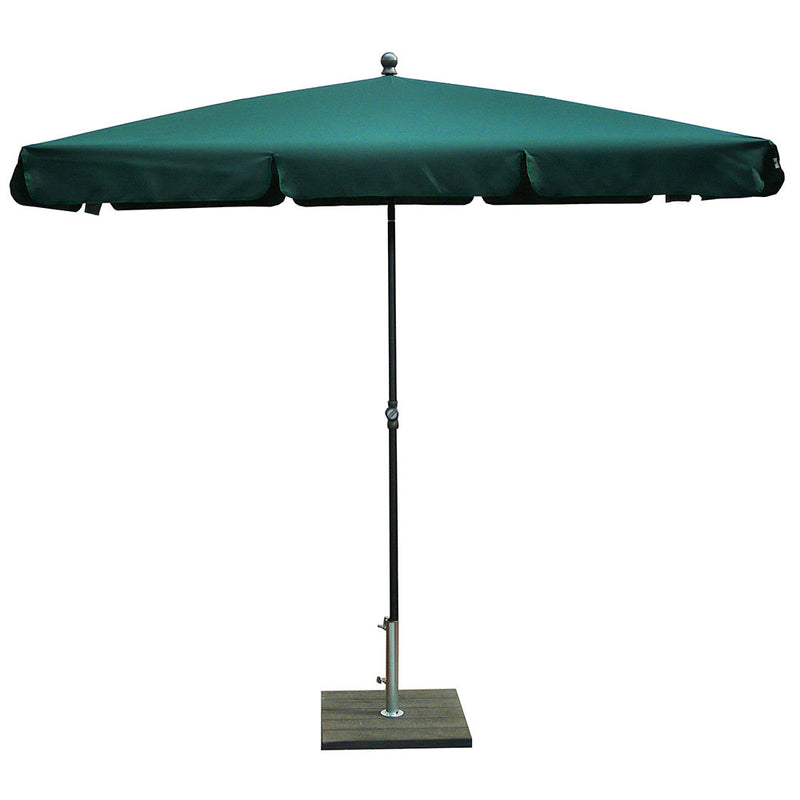 Ombrellone da Giardino in Acciaio 210x130cm Maffei Novara Verde-1