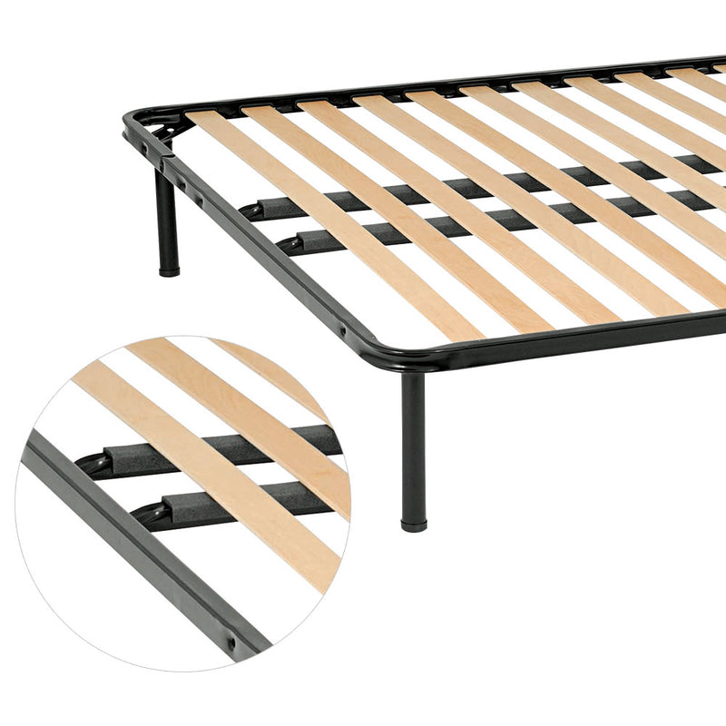 Rete a Doghe in Legno di Betulla 120x195 cm Telaio in Metallo Dormidea  Atlante – acquista su Giordano Shop