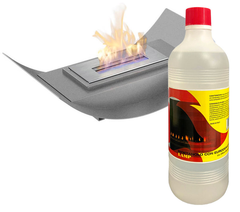 30 litri Etanolo fluido per il bioetanolo Caminetto 96,5%. Niente fumo o  odori. BIO BIOETANOLO BIOCAMINO ciminiera, camino bio
