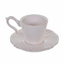 Set 3 Set Tazze in Ceramica con Piattino Larghezza 14 cm-1