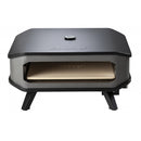  Forno per Pizza a Gas 17' Fino a 450° 42,5x42,5 cm con Pietra Refrattaria e Copertura-2