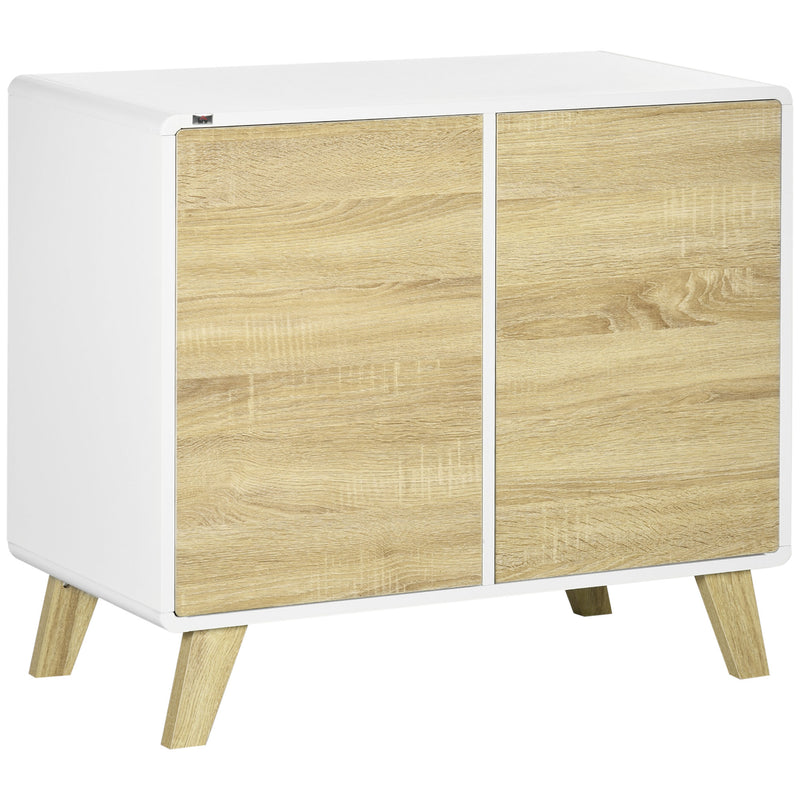 Mobiletto per Microonde 1 Cassetto 1 Anta 58x40x118 cm in Truciolato  Naturale e Bianco – acquista su Giordano Shop