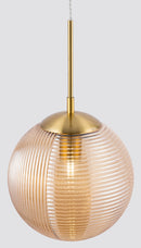 Lampada pendente Pendant in Metallo Lumina Ottone