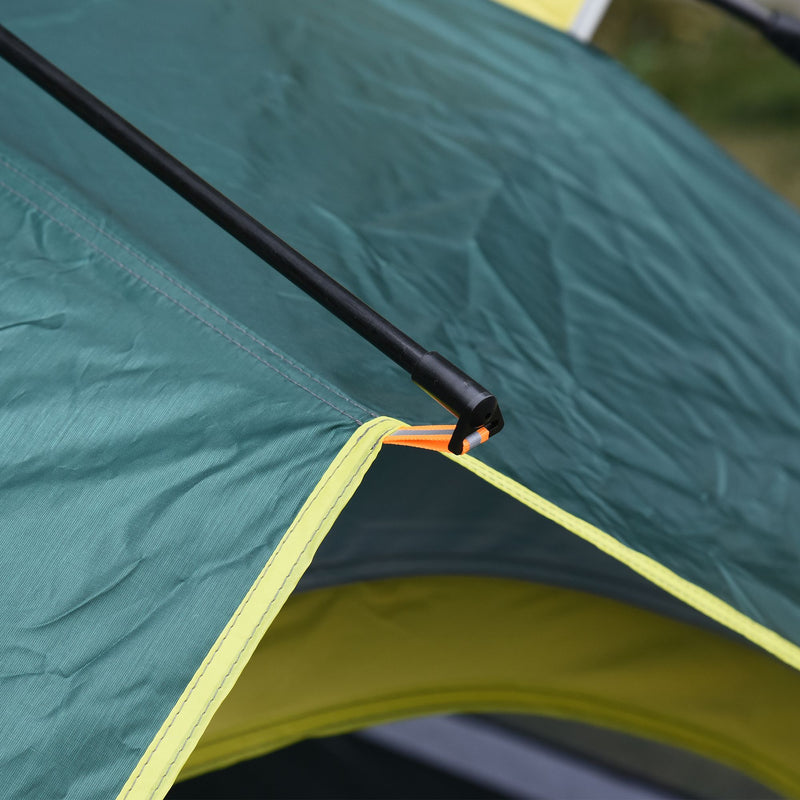 Tenda da Campeggio Automatica per 2 Persone con Tasche Interne e Tappetino  205x195x135 cm Verde – acquista su Giordano Shop