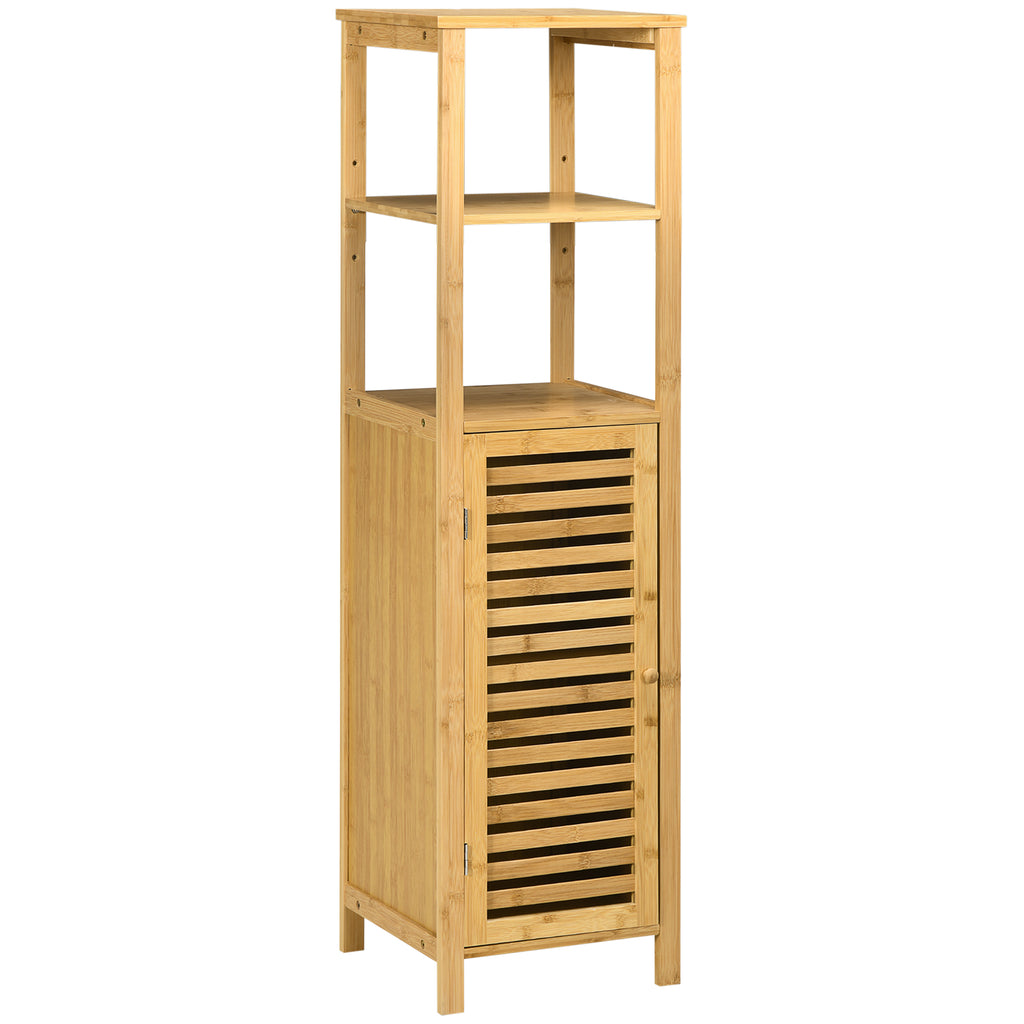 Mobile Bagno 2 Ante 2 Ripiani 68x32x86 cm in Bambù color Legno – acquista  su Giordano Shop