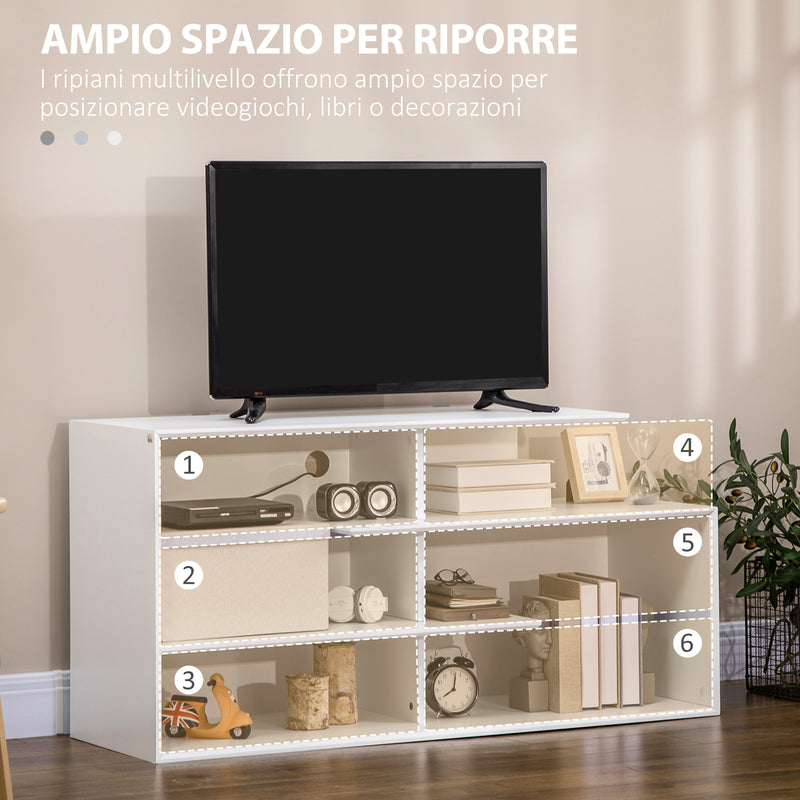 Mobile TV Da 32” a 52” 120x40x60 cm in MDF Bianco – acquista su Giordano  Shop