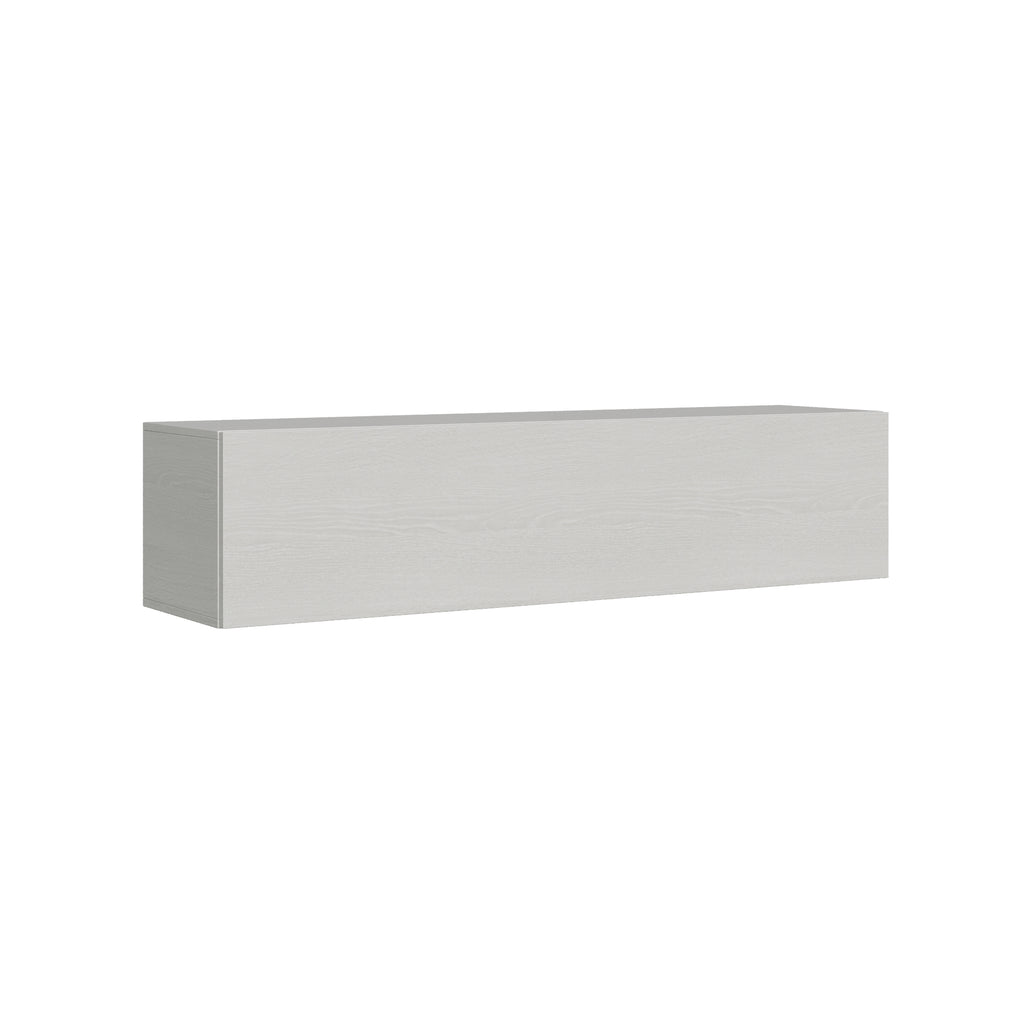 Mobile Pensile TV con Anta a Ribalta e Foro Passacavi 173,6x40x39,5 cm  Bianco Frassino – acquista su Giordano Shop