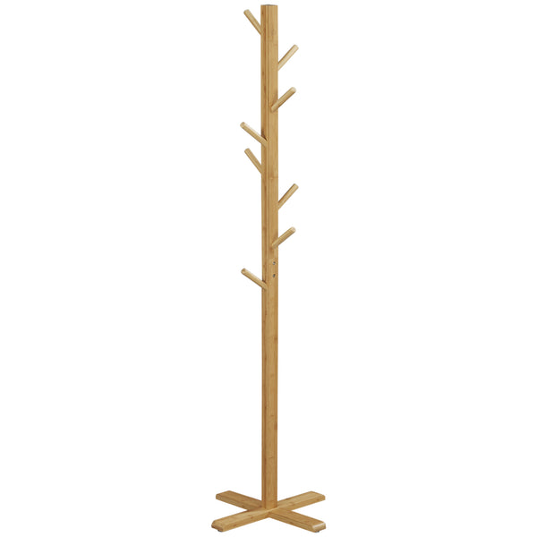 Appendiabiti da Terra 49,5x 49,5x 178 cm in Legno di bambù Naturale online