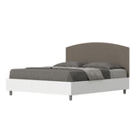 Letto Matrimoniale Antilia Cappuccino Varie Misure-1